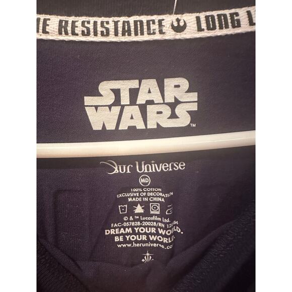 NWT Disney Parks Her Universe Star Wars Jedi Knights Spirit Jersey M - Picture 3 of 6